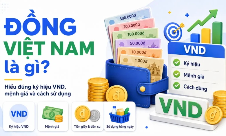 Đồng Việt Nam VND, ký hiệu đ và ₫ trong tài chính cá nhân