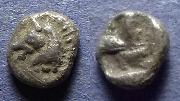 Tiền cổ 2 Hemiobols Ionia