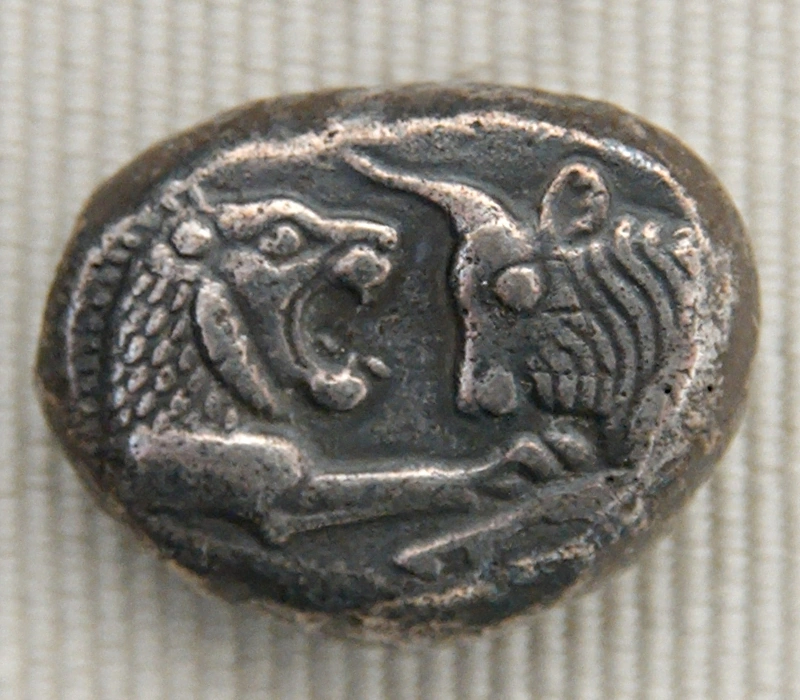 Tiền cổ Sư tử Lydia