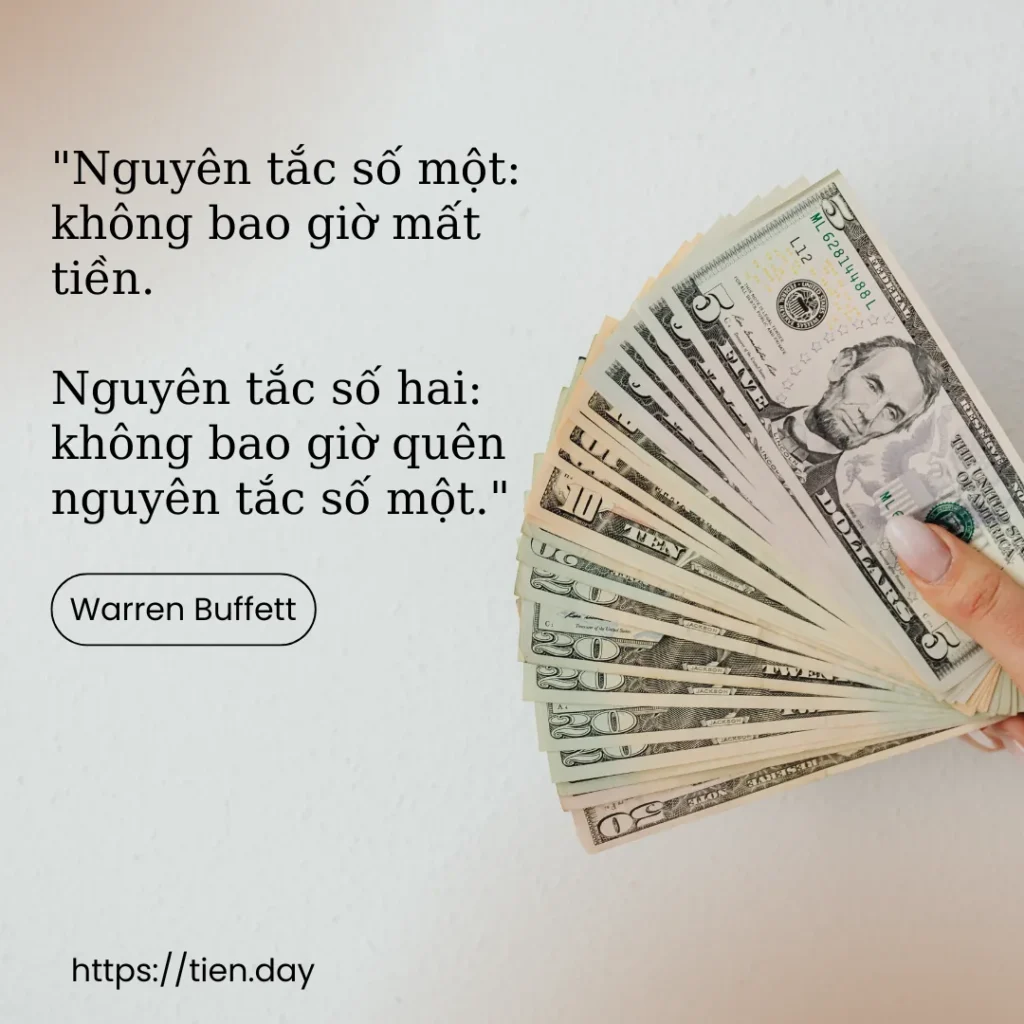 Nguyên tắt về tiền và đầu tư của Warren Buffett