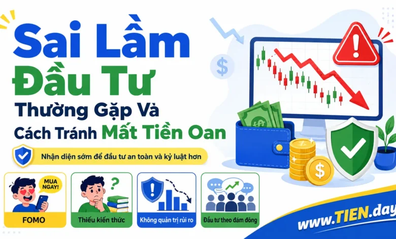 Sai Lầm Đầu Tư Thường Gặp Và Cách Tránh Mất Tiền Oan