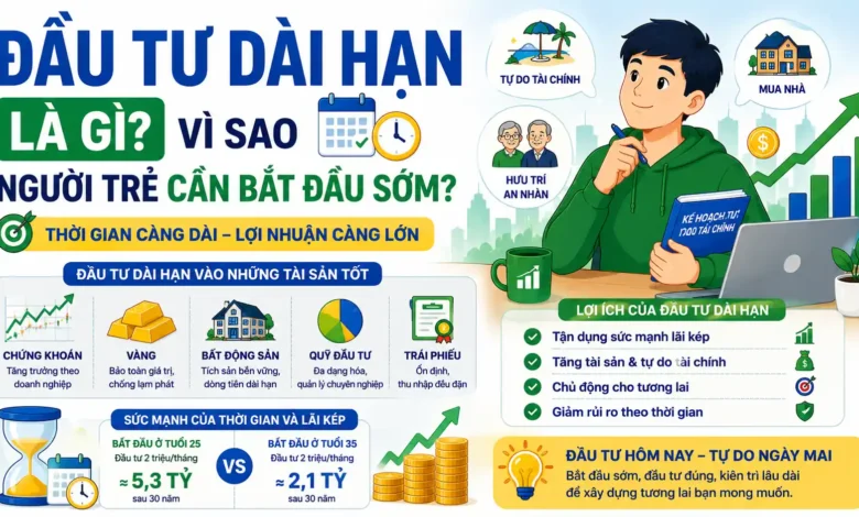 Đầu Tư Dài Hạn Là Gì? Vì Sao Người Trẻ Cần Bắt Đầu Sớm?