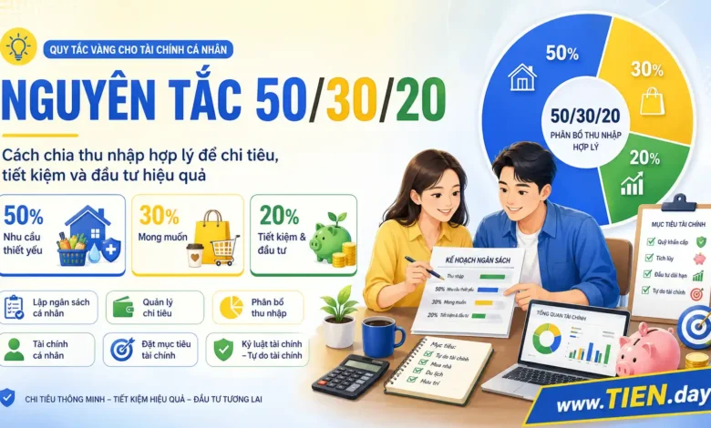 Nguyên tắc 50/30/20 là gì? Cách áp dụng vào thu nhập thực tế