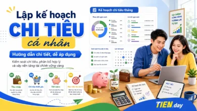 Lập kế hoạch chi tiêu cá nhân-Hướng dẫn chi tiết, dễ áp dụng | tien.day infographic
