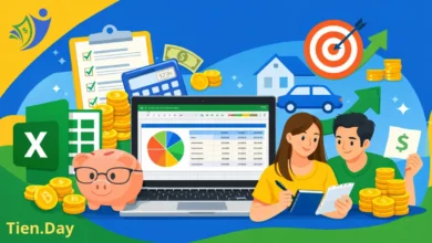 Mẫu bảng chi tiêu cá nhân bằng Excel Cách lập và dùng hiệu quả, tải miễn phí