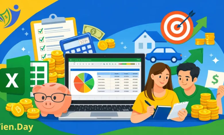 Mẫu bảng chi tiêu cá nhân bằng Excel Cách lập và dùng hiệu quả, tải miễn phí