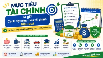Mục tiêu tài chính là gì tien.day infographic
