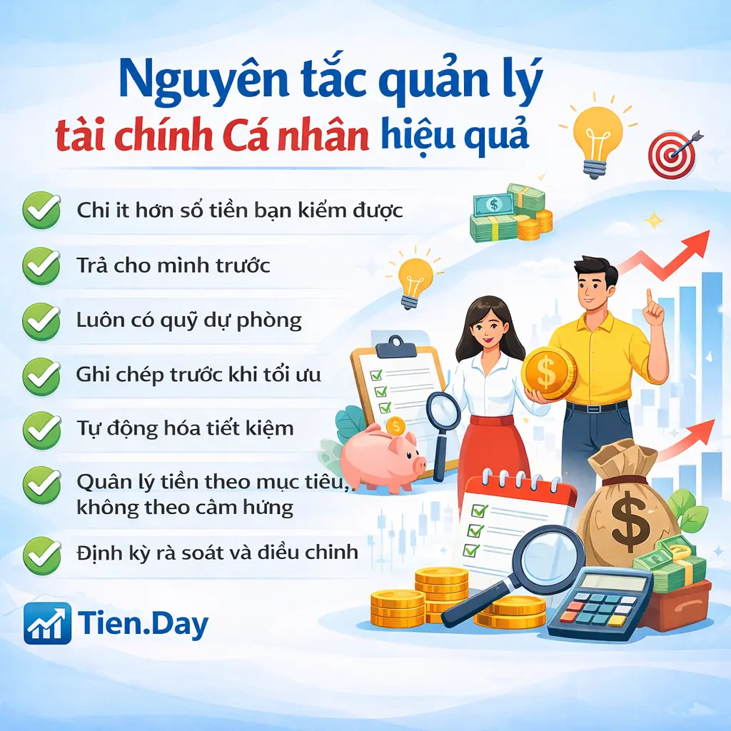 Nguyên tắc quản lý tài chính cá nhân hiệu quả
