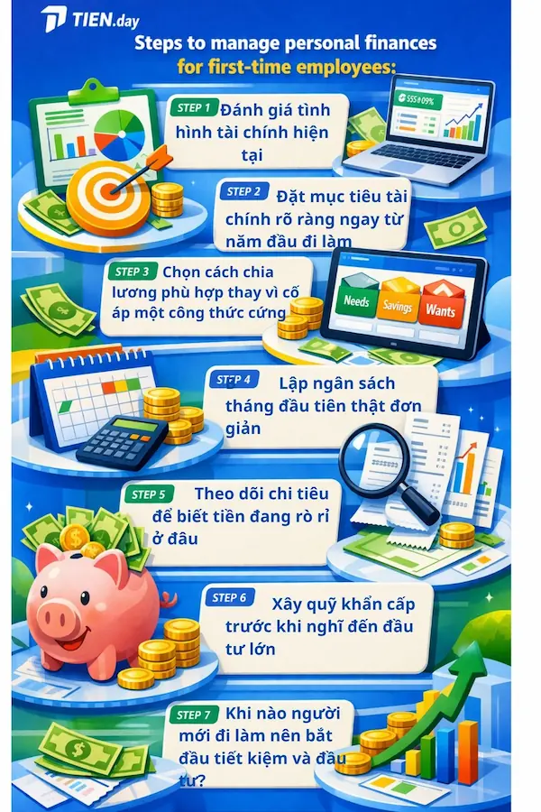 Quản Lý Tài Chính Cho Người Mới Đi Làm Từ A–Z