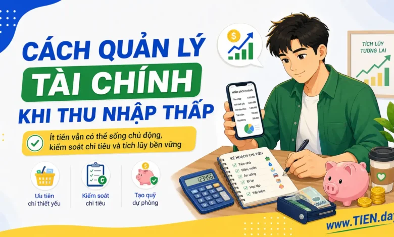 Quản lý tài chính khi thu nhập thấp - tien.day Thumbnail