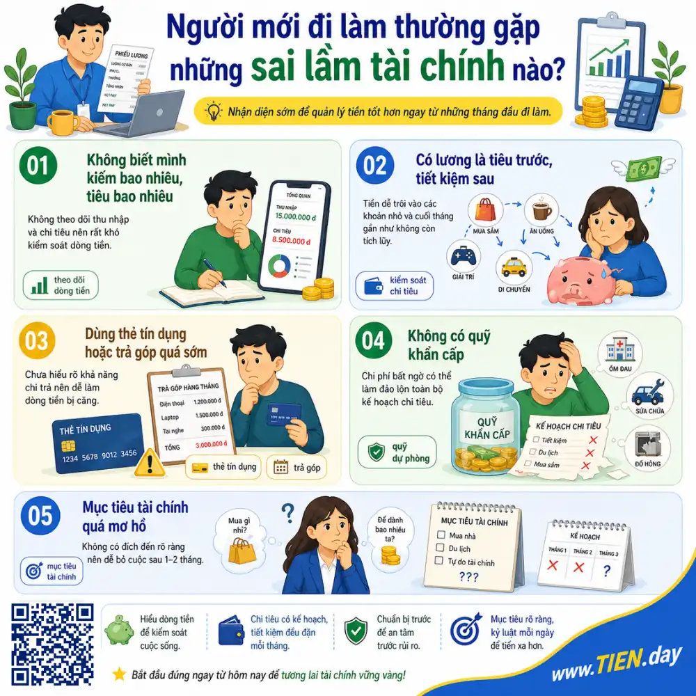 Vì sao người mới đi làm cần quản lý tài chính càng sớm càng tốt