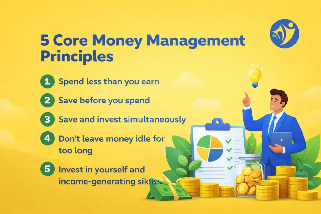 nguyên tắc quản lý tiền bạc cốt lõi