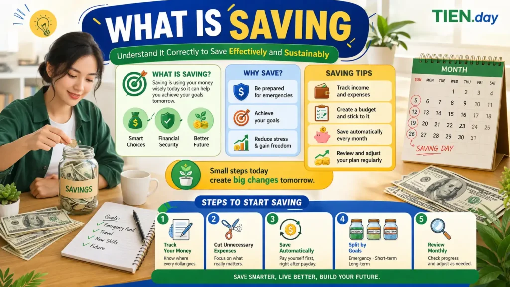 Mẹo giúp duy trì thói quen tiết kiệm theo tuần lâu dài