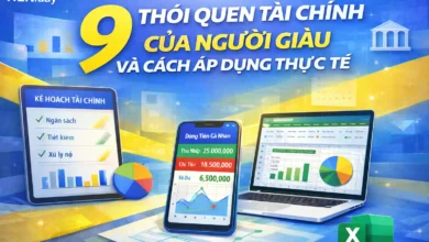 9 THÓI QUEN TÀI CHÍNH CỦA NGƯỜI GIÀU VÀ CÁCH ÁP DỤNG THỰC TẾ