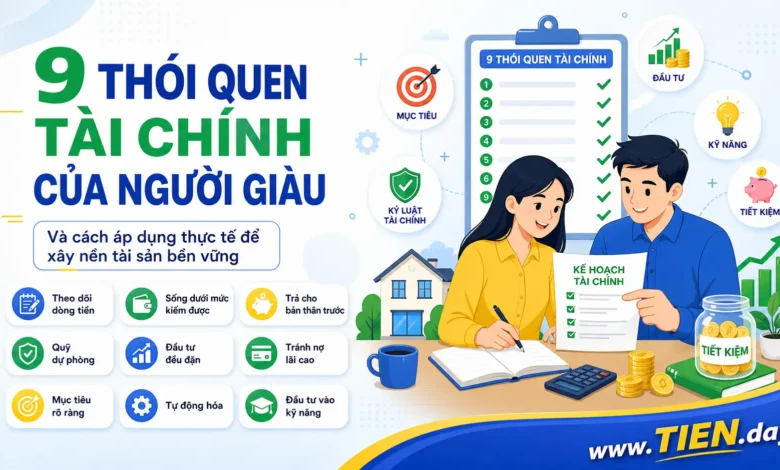 9 thói quen tài chính của người giàu