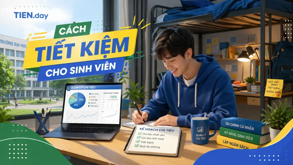 Cách tiết kiệm tiền cho sinh viên bắt đầu từ việc lên kế hoạch chi tiêu