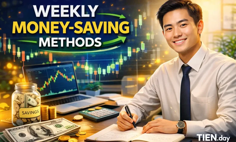 Cách tiết kiệm tiền theo tuần dễ bắt đầu và dễ duy trì
