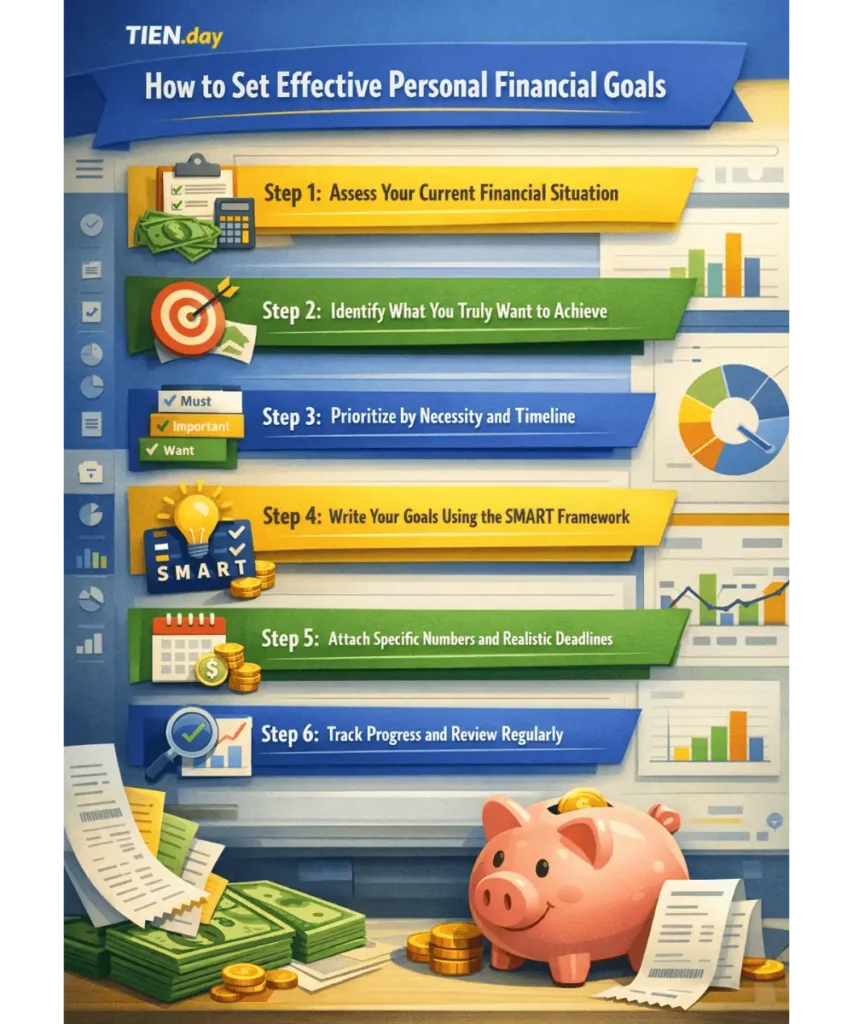 Cách xác định mục tiêu tài chính cá nhân hiệu quả 