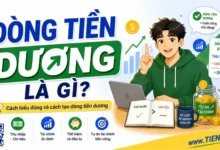 Dòng tiền dương là g tien.day infographic