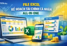 FILE EXCEL KẾ HOẠCH TÀI CHÍNH CÁ NHÂN ALL-IN-ONE