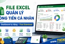 File Excel Quản Lý Dòng Tiền Cá Nhân - EXCEL FILE FOR MANAGING PERSONAL CASH FLOW