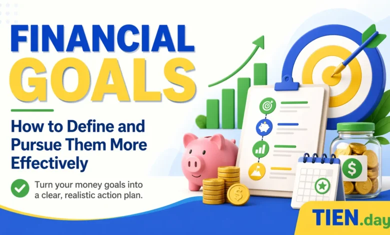 Financial Goals tien.day infographic