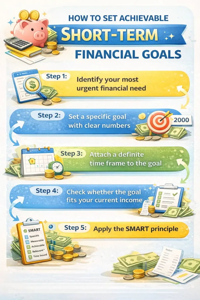 HOW TO SET ACHIEVABLE SHORT-TERM FINANCIAL GOALS
