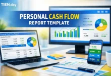 MẪU BÁO CÁO DÒNG TIỀN CÁ NHÂN - PERSONAL CASH FLOW REPORT TEMPLATE