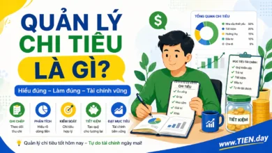 Quản lý chi tiêu là gì tien.day infographic