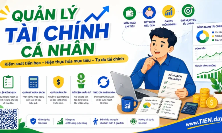 Quản lý tài chính cá nhân - thumbnail tien.day infographic