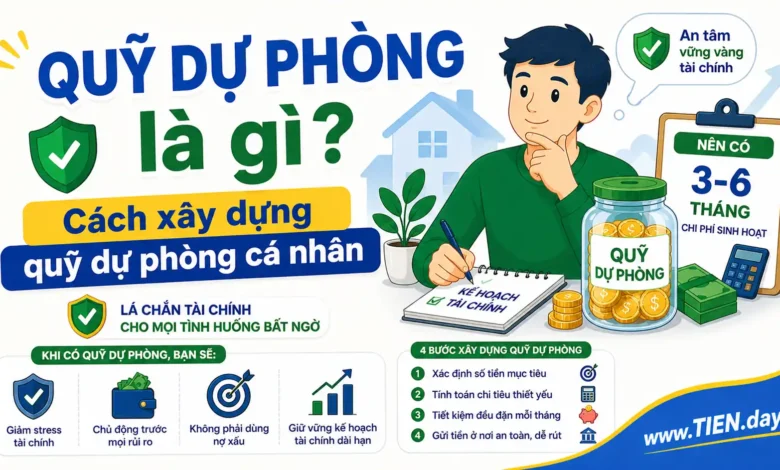 Quỹ dự phòng là gì? Cách xây dựng quỹ dự phòng cá nhân