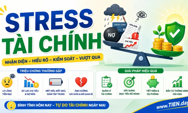 Stress tài chính và cách giảm áp lực tiền bạc hiệu quả