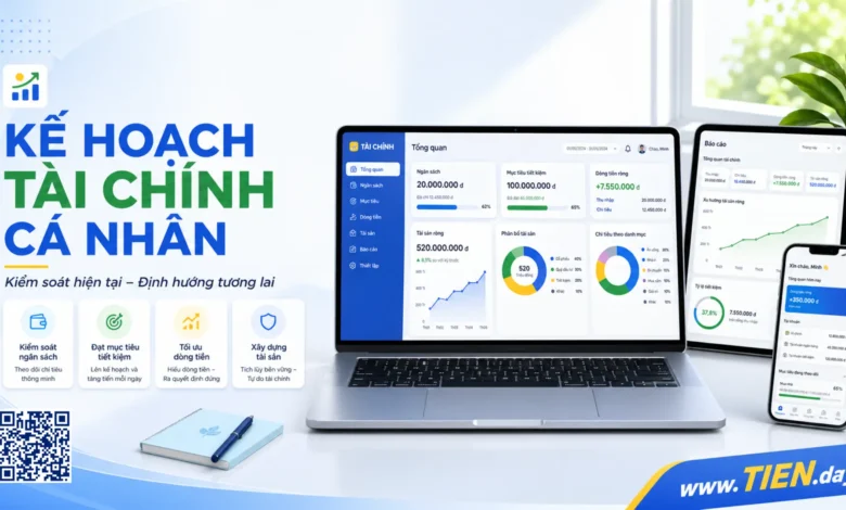 Kế hoạch tài chính cá nhân tien.day infographic