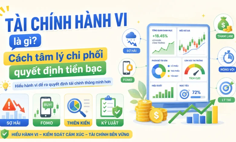 Tài chính hành vi là gì-Cách tâm lý chi phối quyết định tiền bạc