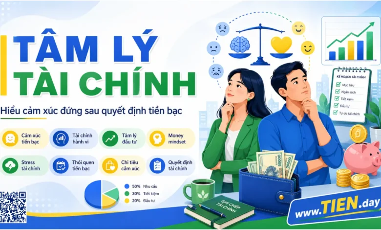 Tâm lý tài chính - Tài chính cá nhân - tien.day infographic