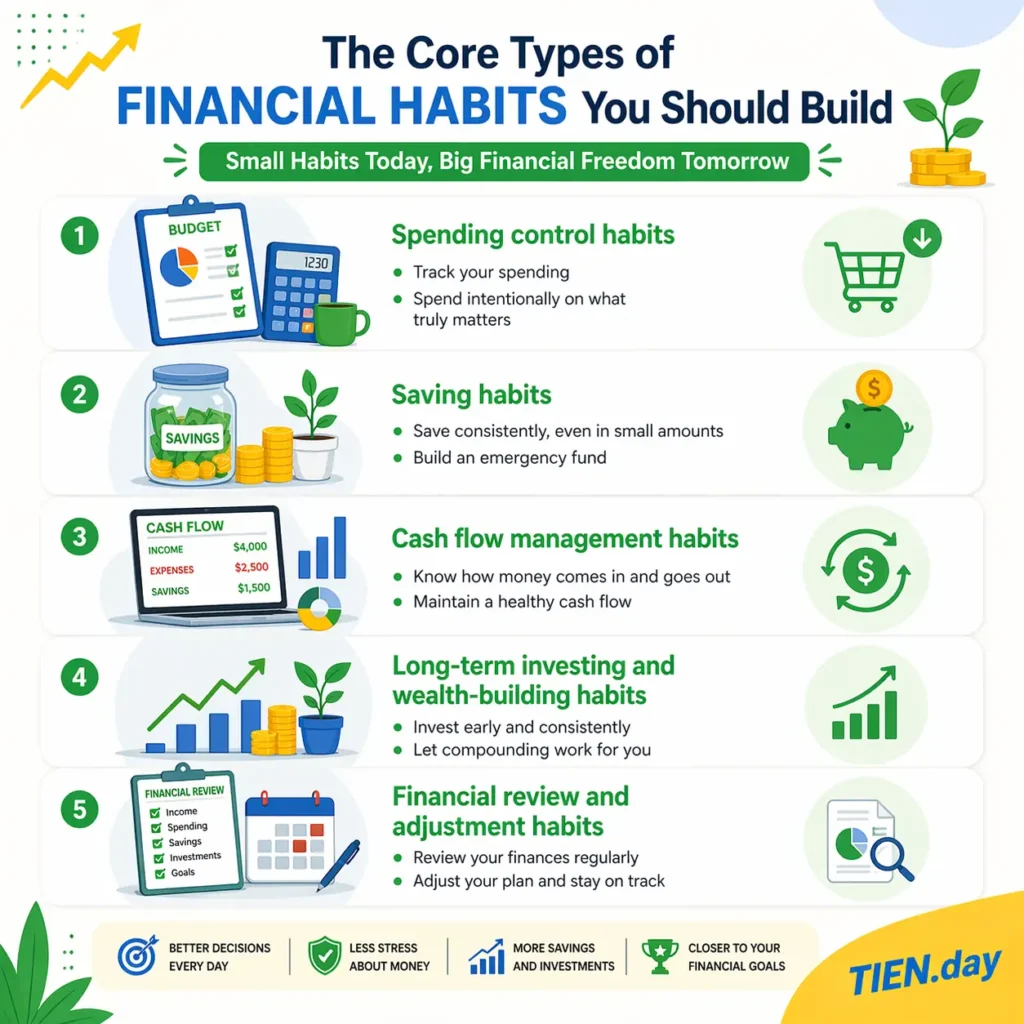 The Core Types of Financial Habits You Should Build
