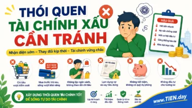 Thói quen tài chính xấu cần tránh