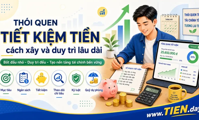 Thói quen tiết kiệm tiền: cách xây và duy trì lâu dài