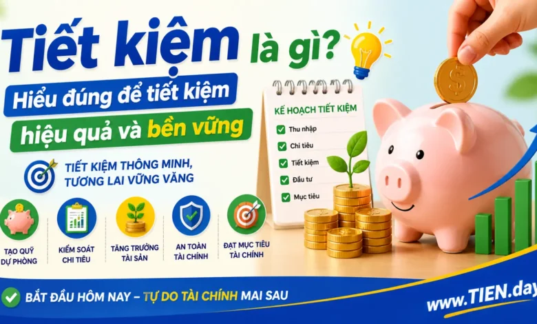 Tiết kiệm là gì-Hiểu đúng để tiết kiệm hiệu quả và bền vững