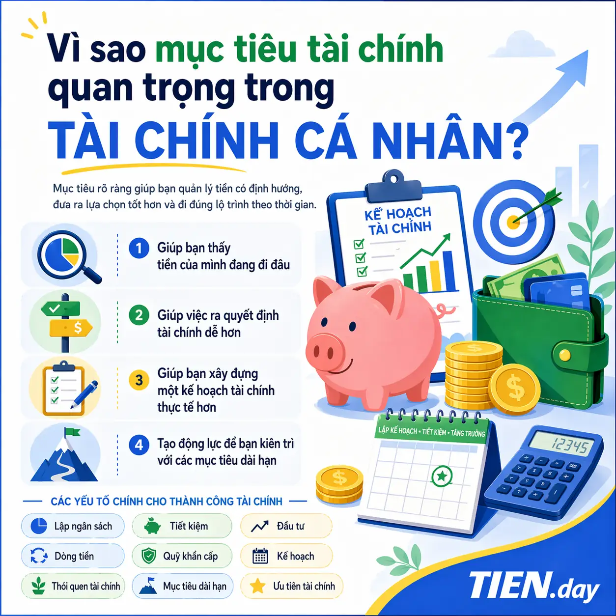 Vì sao mục tiêu tài chính quan trọng với tài chính cá nhân
