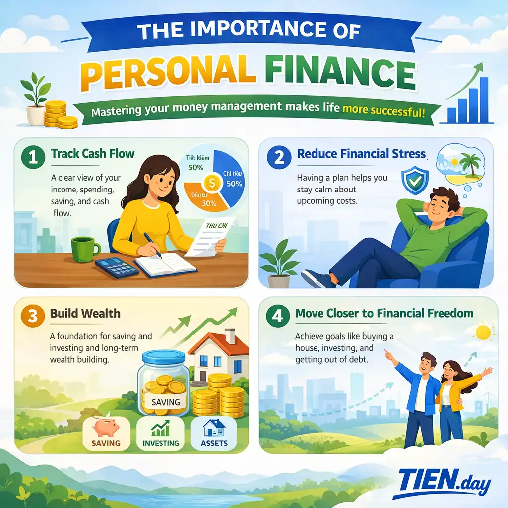 Why Personal Finance Management Is Important tien.day infographic