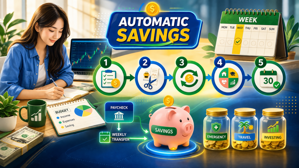 cách tiết kiệm tiền theo tuần-Tự động chuyển tiền vào quỹ tiết kiệm hằng tuần