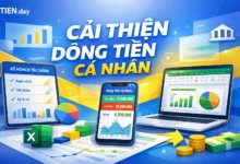 cải thiện dòng tiền cá nhân, quản lý dòng tiền cá nhân, ngân sách và dòng tiền ròng