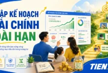 lập kế hoạch tài chính dài hạn - tài chính cá nhân - tien.day infographic