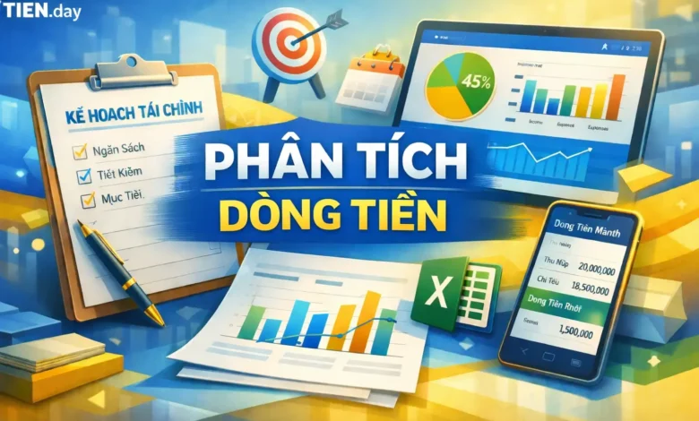 phân tích dòng tiền cá nhân, tiền vào tiền ra, quản lý tài chính cá nhân