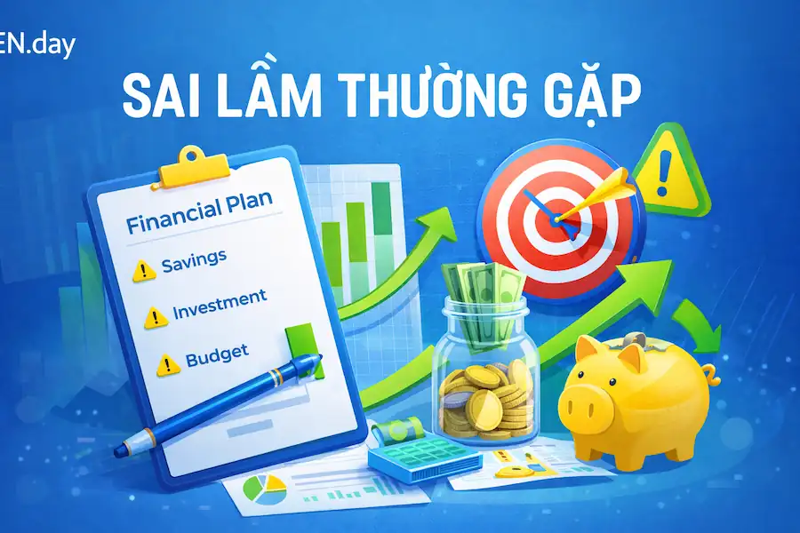sai lầm thường gặp khi lập kế hoạch tài chính cá nhân dài hạn
