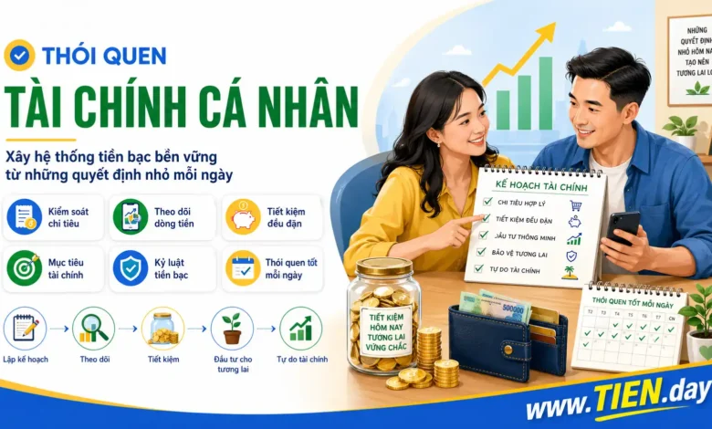 thói quen tài chính cá nhân tien.day infographic