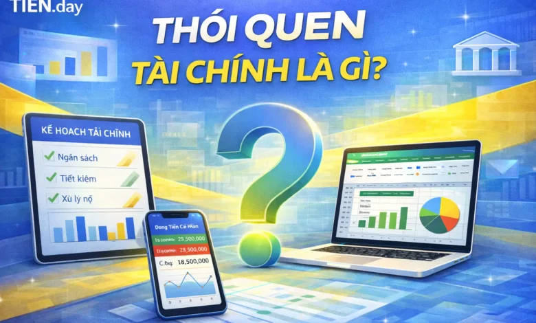 thói quen tài chính là gì? các nhóm thói quen tài chính cá nhân nên xây dựng
