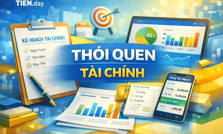 thói quen tài chính giúp kiểm soát chi tiêu và tiết kiệm tốt hơn