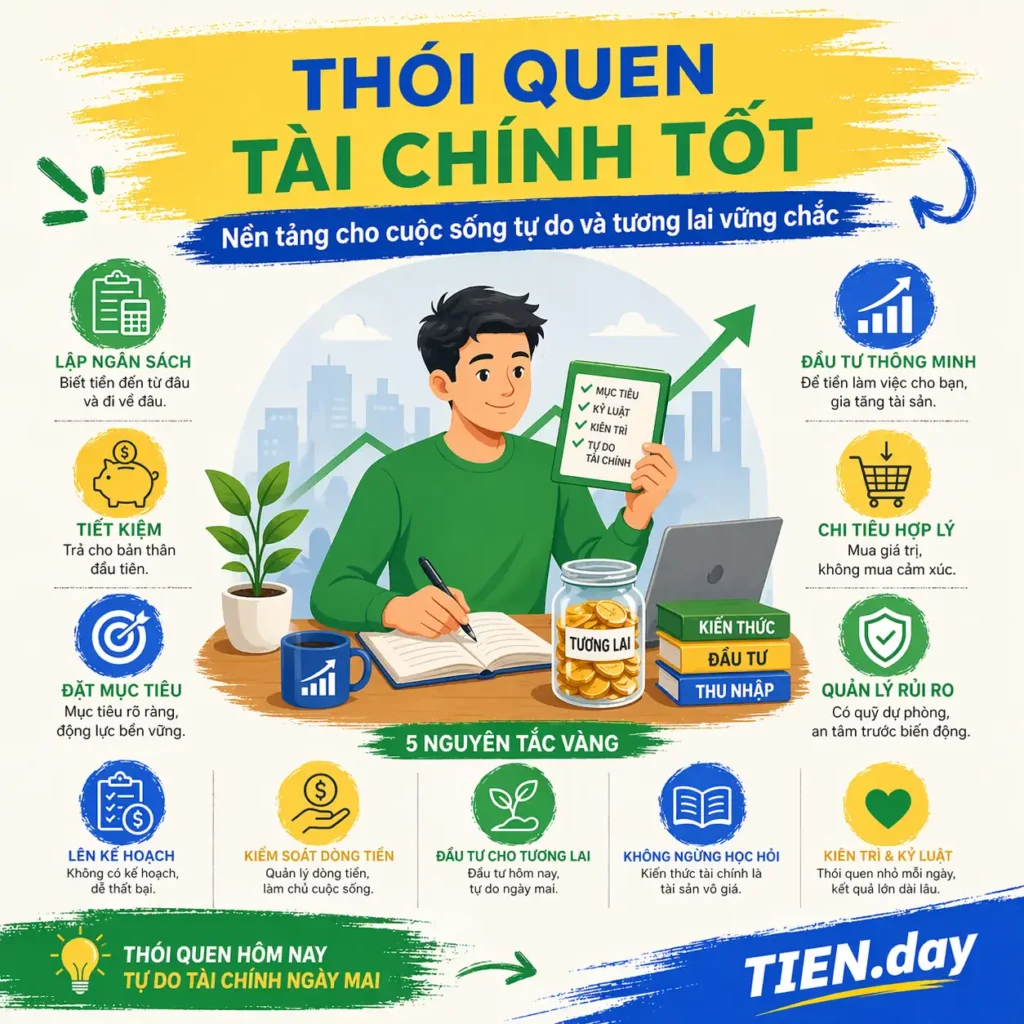 Vì sao nên xây thói quen tài chính tốt càng sớm càng tốt?